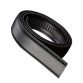 180cm Black Genuine Leather Belt Mens Trousers 