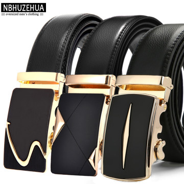 180cm Black Genuine Leather Belt Mens Trousers32814778609