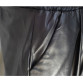 2016 Autumn Women Harem Pant Casual Leather Trousers Loose Elastic waist 