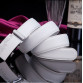 Mens Luxury Brand Designer Belt in White32681231246