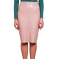 2017 Leather Office Pencil Skirt