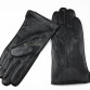 2017 Leather Gloves Male Straight Button Style 