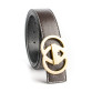 Red Luxury Solid Brass Double G Designer Leather Belts32799758220