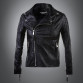 2017 casual Motorcycle  leather jacket women  high quality  skull pattern