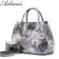 Luxury Shiny Leather Rainbow Color Female Handbag32812471817