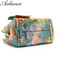 Luxury Shiny Leather Rainbow Color Female Handbag