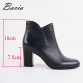 2017 High Heels Ankle Boots Genuine Leather32692830838