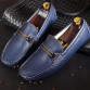 Mens Casual Soft Genuine Leather SLIP-ON Shoes