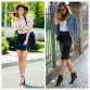 Fashionable Leather Woman Skirt32245525290