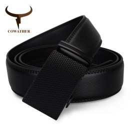 COWATHER luxury genuine leather men's belt  