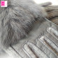Women s Winter Sheepskin Gloves Top Lamb skin Solid Real Genuine Leather32753940971