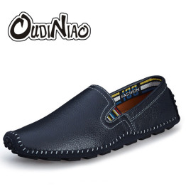 Soft Breathable Men Leather Loafers Shoes 