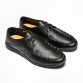 Handmade Genuine soft Men's leather flats shoes 