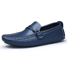  Leather Handmade Men Loafers Shoes