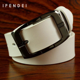IFENDEI Casual Split Leather Belts 