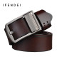 IFENDEI Soft Leather Belt with Pin Buckle 
