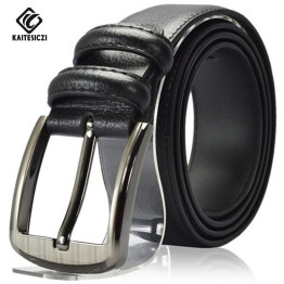 Men's 100% leather belt wild casual pin buckle exclusive