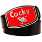 Men s leather belt with bird metal buckle Western Style32620726447