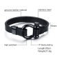 Mens Bracelets Stainless Steel Screw and Black Leather32801735858