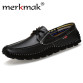 Merkmak Italian Genuine Leather Slip On Driving Shoes32780668972