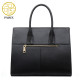 Oracle Embossed China Leather Shoulder Handbag Black Tassel  