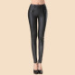  Women's Leather pants with Button Fly 
