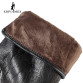 Genuine Leather, winter men s gloves black and Warm32760133625