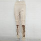 Lace Up Suede Leather Pants for Women32820692498