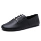  Men Shoes Soft Leather Comfortable Slip On