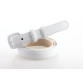White Leather Female Leather Belt with Pin Buckle32799881940