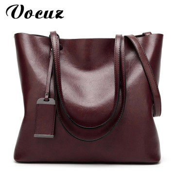  Women's Handbags Oil Wax Leather 