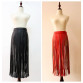 Women s Tassel Leather Skirt32793806648