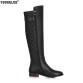 Ladies fashionable  knee high  boots32395833020