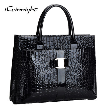 iCeinnight Crocodile Pattern Leather Bags 