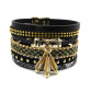 Wellmore summer leather bracelet charm32608282312