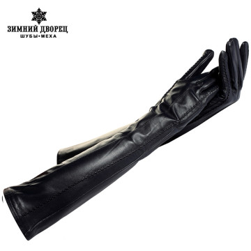 Women s leather gloves Length 45-48CM, Spandex,32444930039